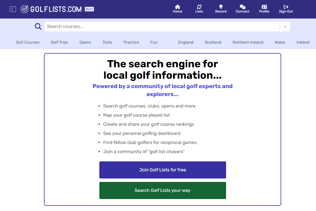 golf